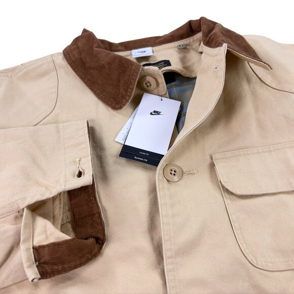 Nike Life Flannel-Lined Canvas Barn Coat Work Jacket Mens Size XL RELAXED FIT - Picture 6 of 14